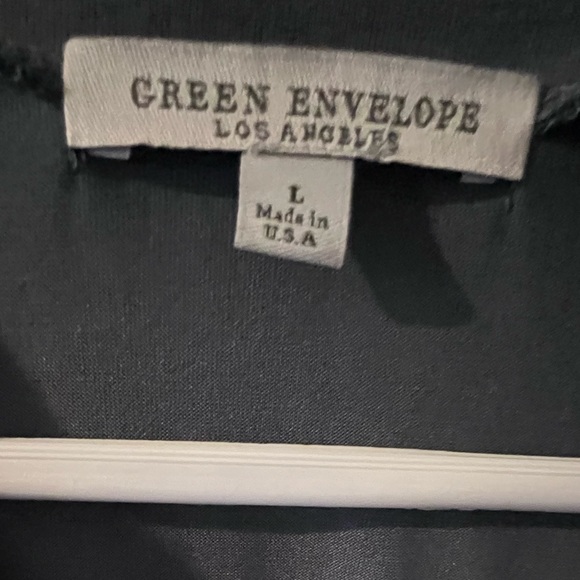 Large shirt with tie front - grey/blue/greenish - Picture 3 of 3